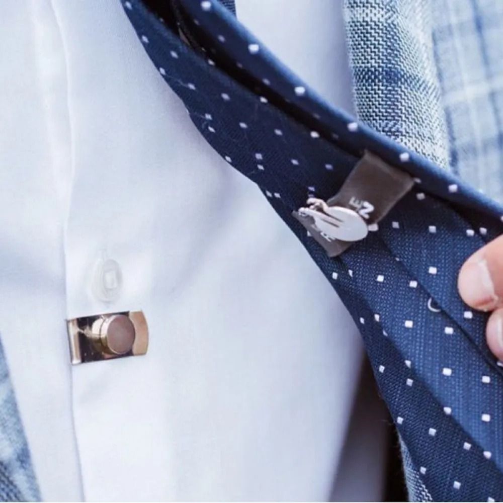 Collar Stay Metal - Yeni Görünmez Kravat Tutucu Klipsler Kırışıklık