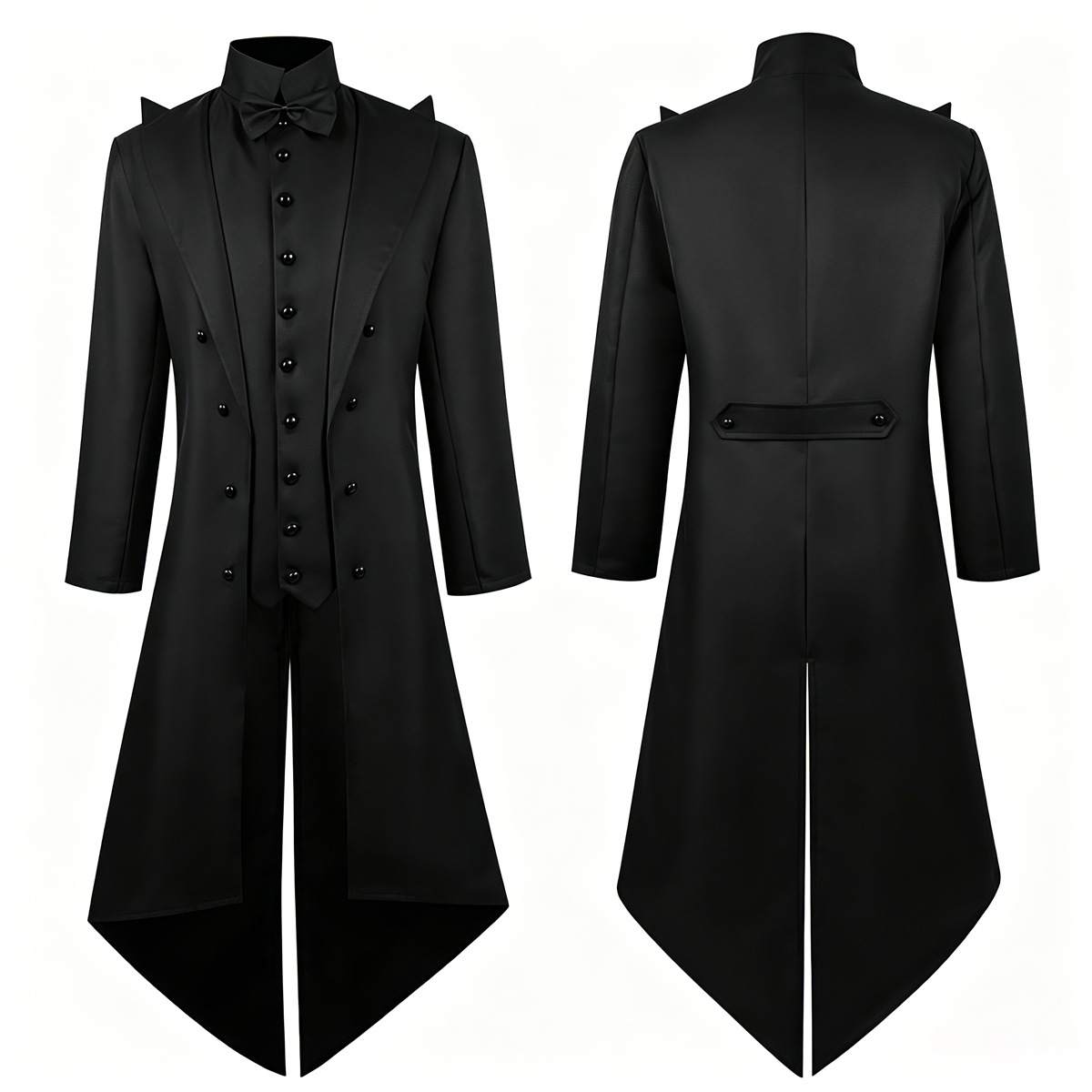 Men'S Medieval Formal Wear - Vintage Gotik Erkek Frak Ortaçağ Centilmen