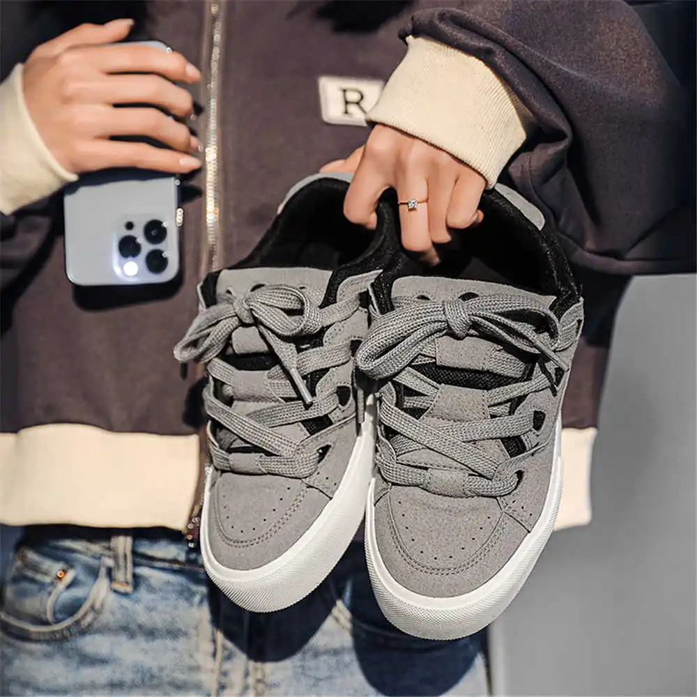 Formal Wear For Men Kids - Bağlama ile Hiphop kadın okul ayakkabısı