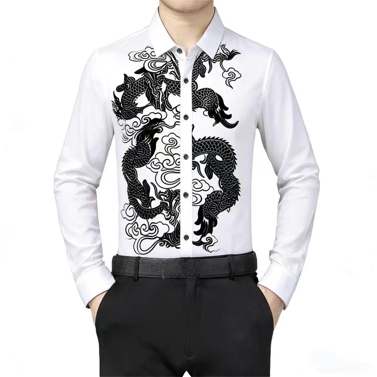 Erkek Uzun Kollu Gömlek Çin Ej - Men Formal Party Wear Dress incelemesi ve fiyatı