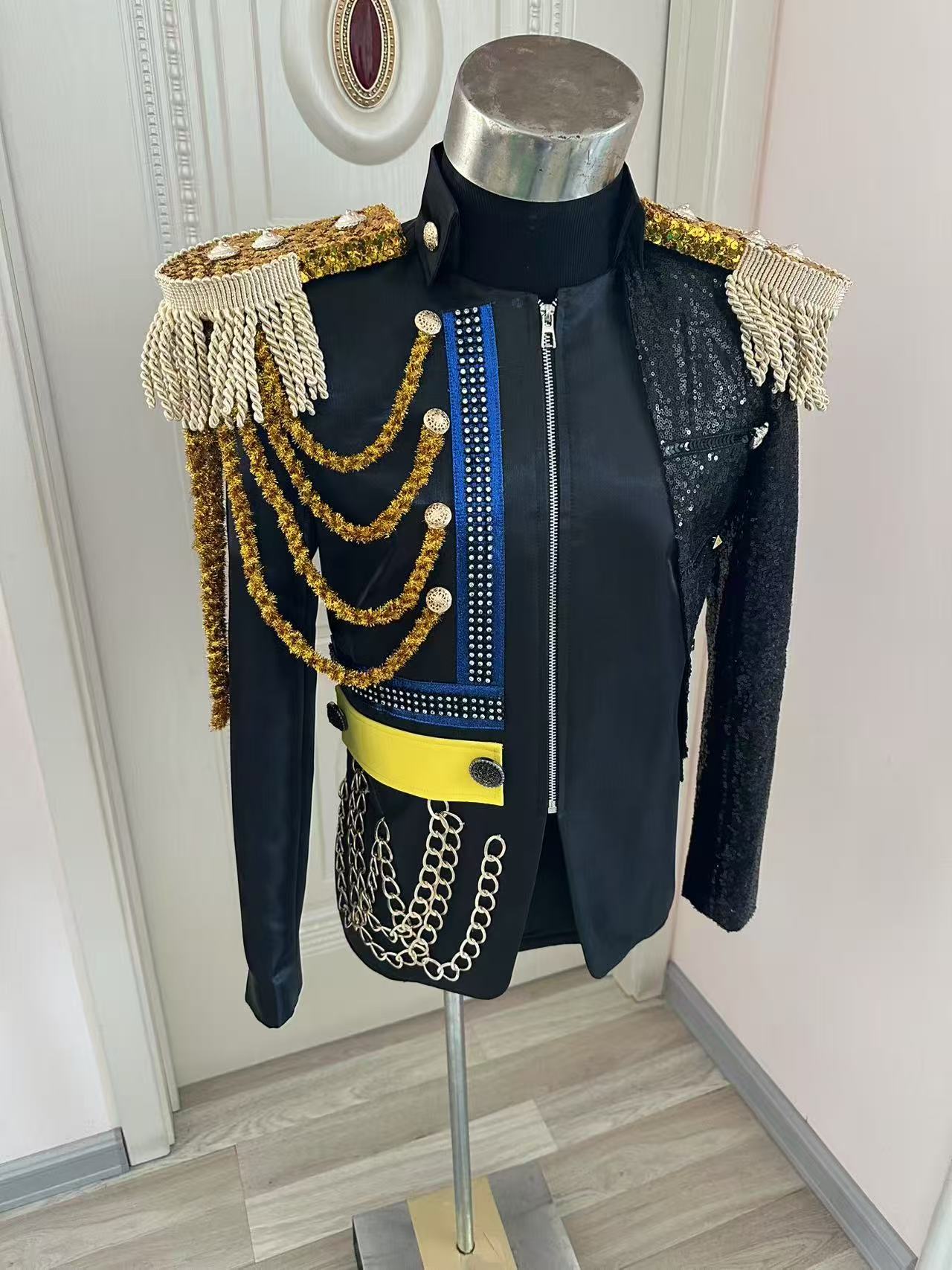 Yeni Erkek Püskül Kraliyet Cek - Men Formal Party Wear Dress incelemesi ve fiyatı