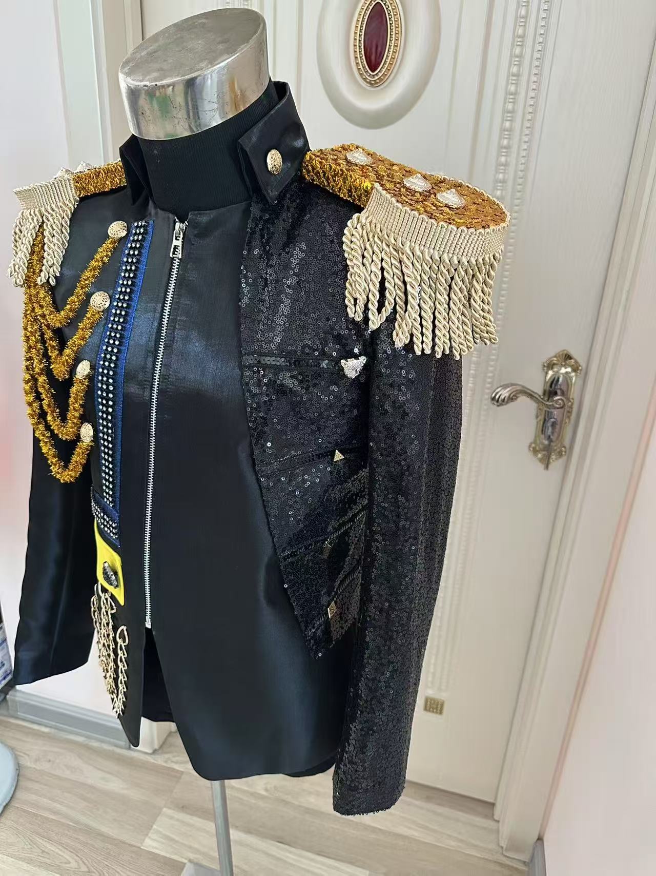 Yeni Erkek Püskül Kraliyet Cek - Men Formal Party Wear Dress incelemesi ve fiyatı