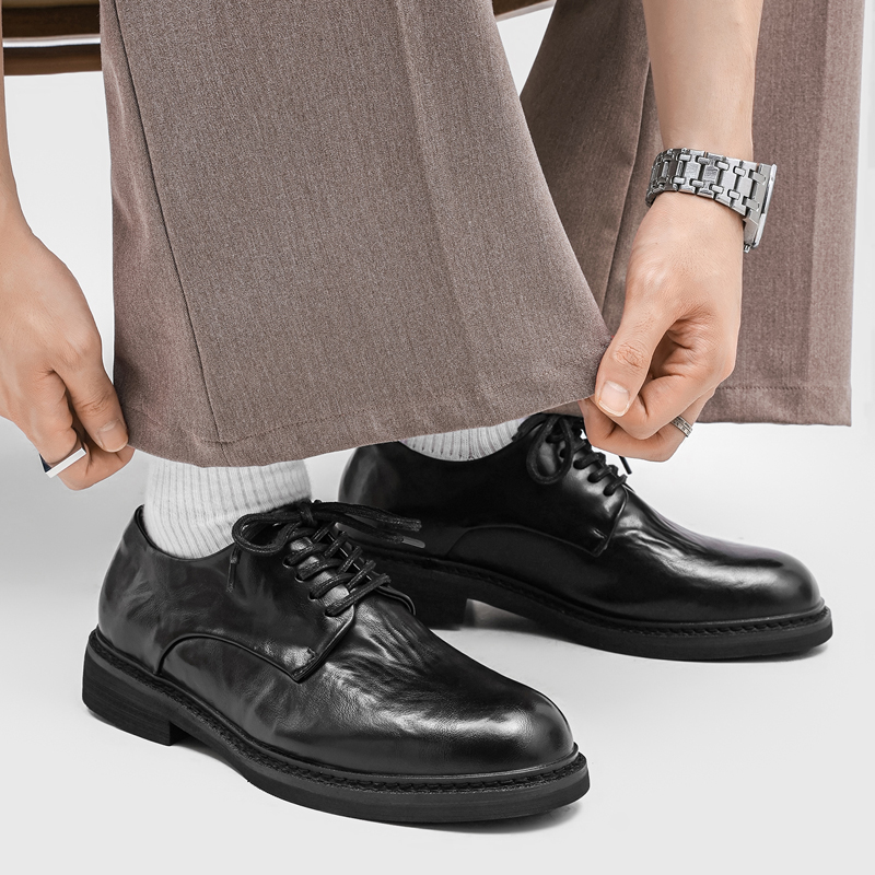Hafif Lüks Pileli Erkek Derby  - Formal Wear Men H&M incelemesi ve fiyatı