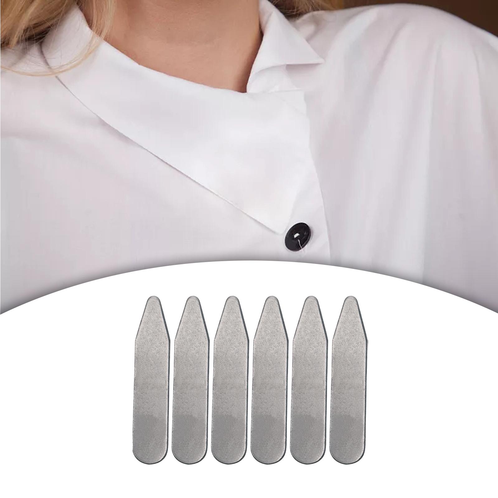 6 Adet Yaka Desteği Gömlek Yak - Collar Stay Metal incelemesi ve fiyatı