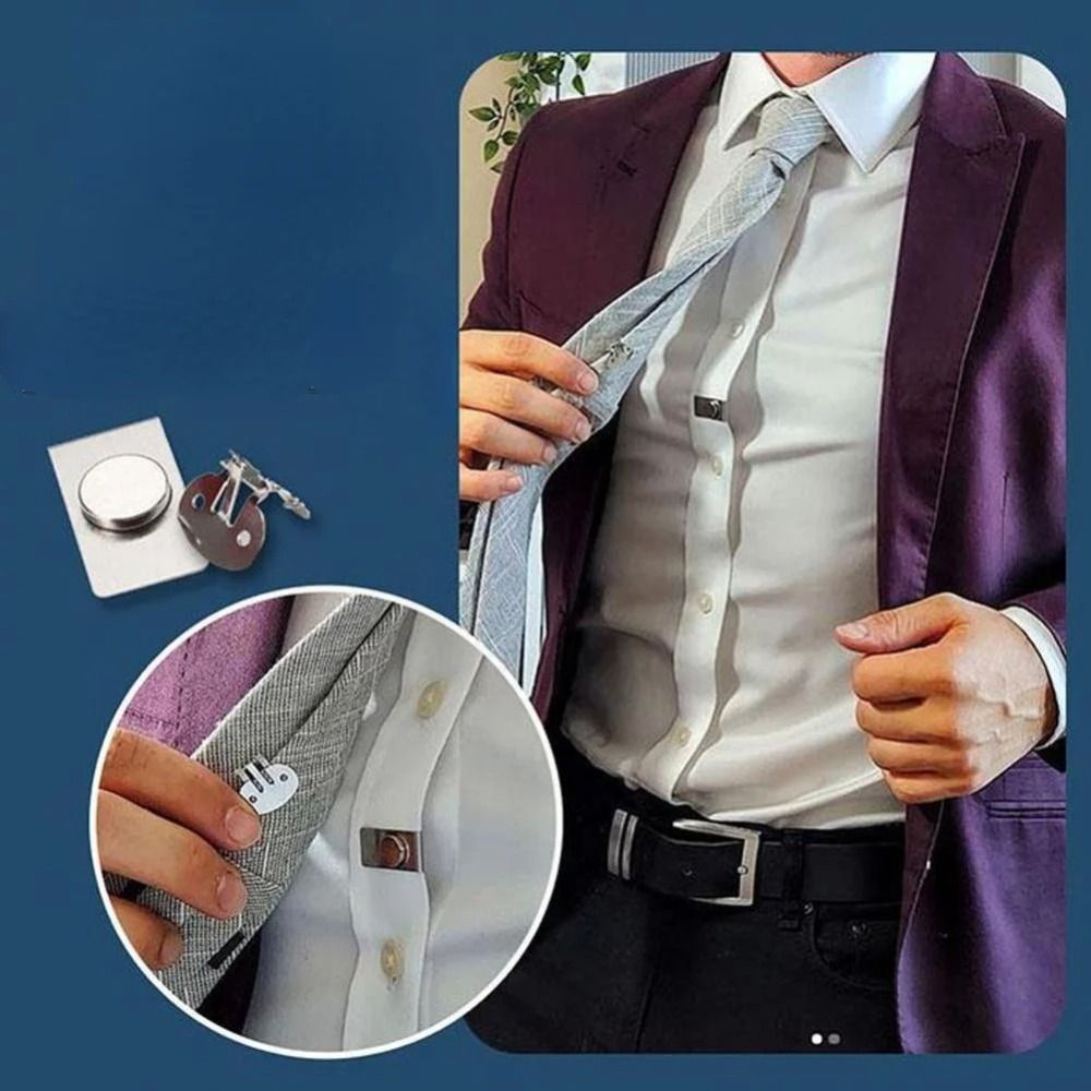 Yeni Görünmez Kravat Tutucu Kl - Collar Stay Metal incelemesi ve fiyatı
