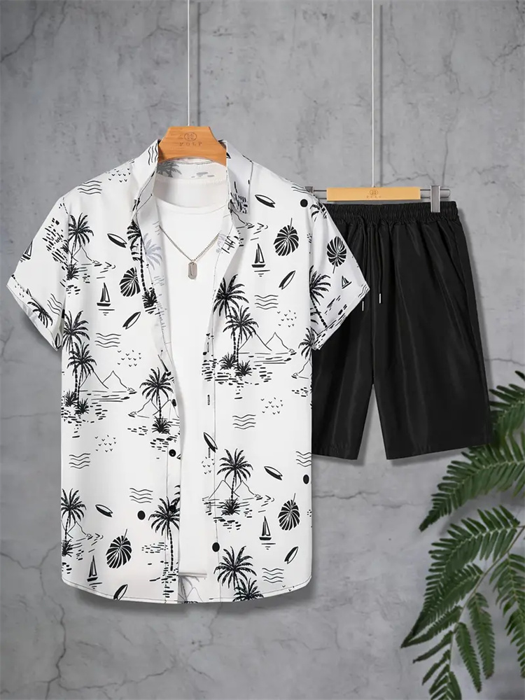 Yeni Yaz Moda Hawaii erkek Tak - Men'S Formal Beach Wear incelemesi ve fiyatı