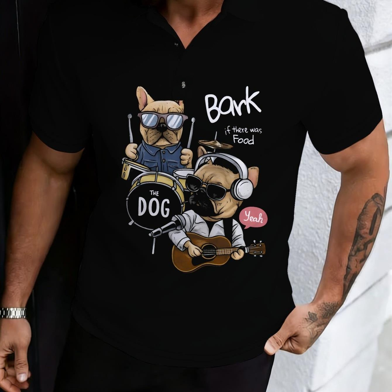 Erkek Günlük Polo Gömlek Siyah - Men Formal Wear Design incelemesi ve fiyatı