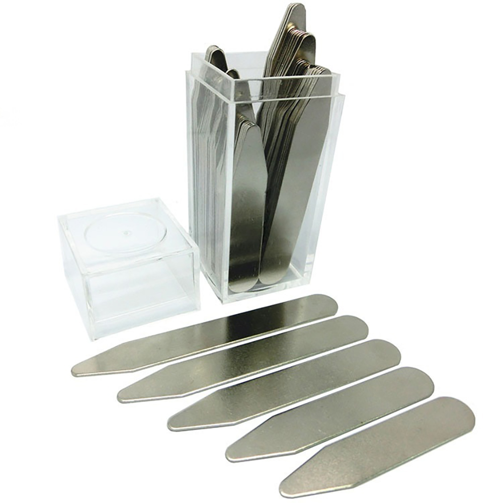 Erkekler için 40 adet paslanma - Collar Stay Metal incelemesi ve fiyatı