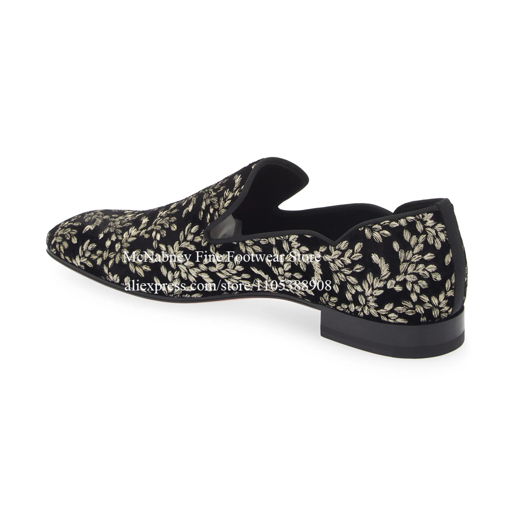 Siyah İpek Kadife Slip-On Loaf - Men Formal Party Wear Dress incelemesi ve fiyatı